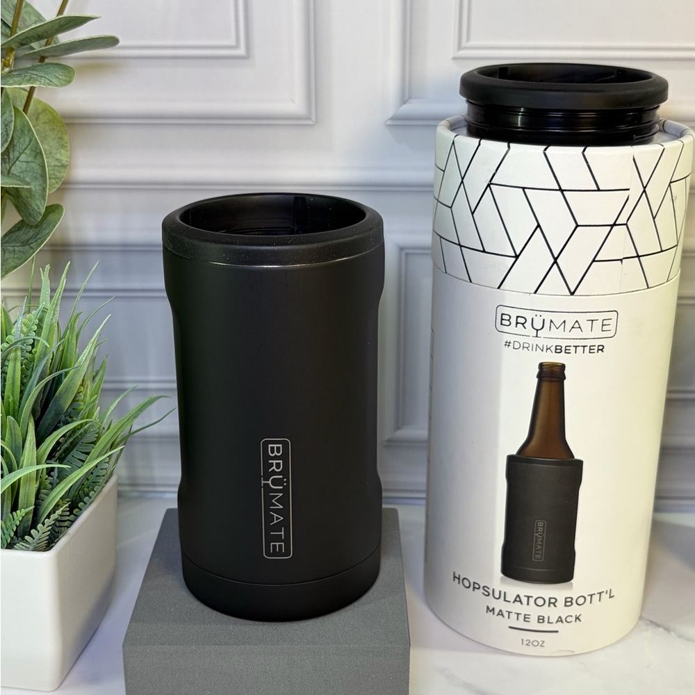 Brumate Matte Black Bott’l BNIB